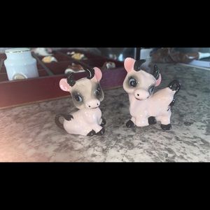 Antique pepper and salt shakers